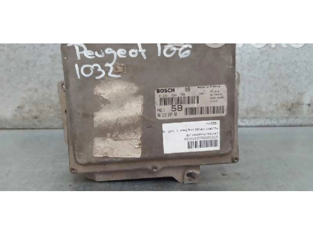 Řídící jednotka 9631528780   Peugeot 106 