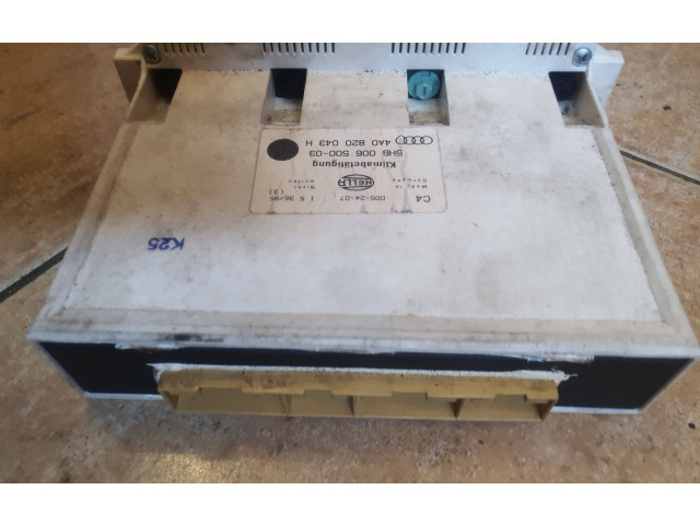 Блок управления климат-контролем 4A0820043H, 5HB00650003   Audi A6 S6 C4 4A