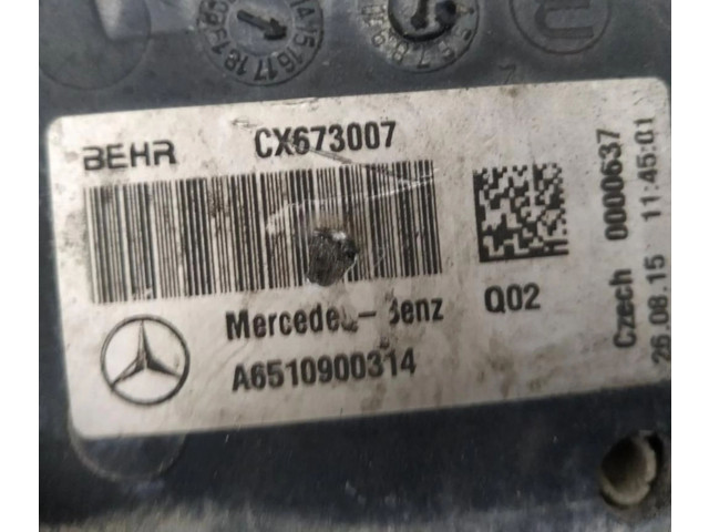 Интеркулер  A6510900314, A6510900314   Mercedes-Benz CL C215 