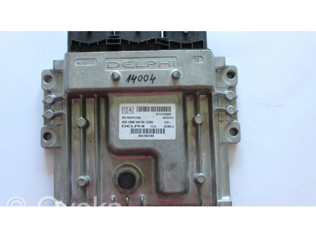 Řídící jednotka 9666912580   Peugeot 3008 I 2008