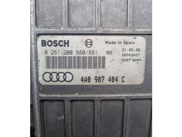 Řídící jednotka 4A0907404C, 0261200880   Audi A6 S6 C4 4A 1996