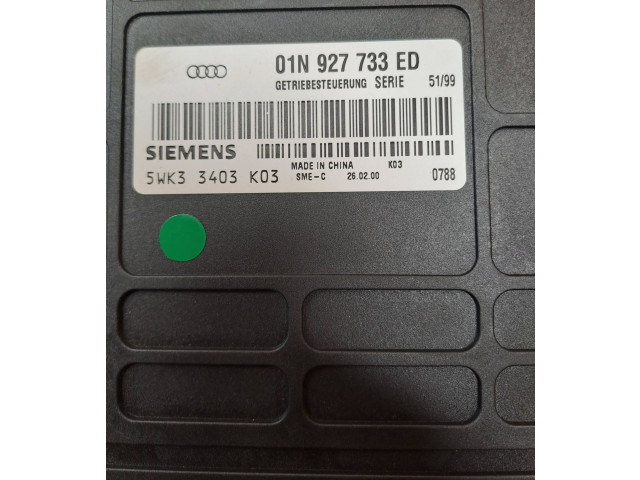 Блок управления коробкой передач 01N927733ED, 5WK33403K03   Audi A4 S4 B5 8D
