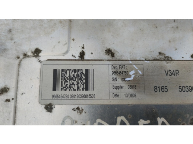 Комплект блоков управления 9665454780, V34P   Peugeot Bipper