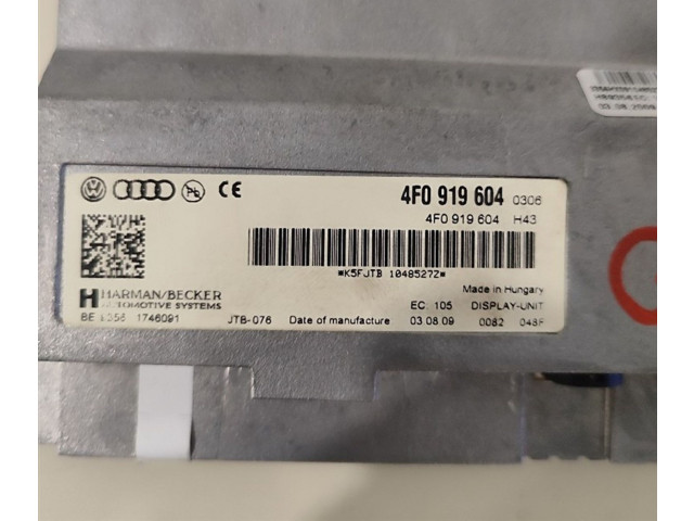 Дисплей    4F0919604, 4F0919604   Audi Q5 SQ5