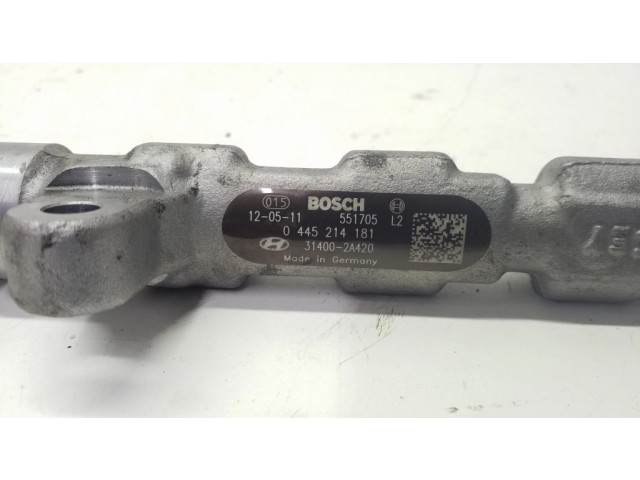 Vstřikovací lišta 314002A420, 0445214181   KIA Sportage  pro naftový motor 1.7  
