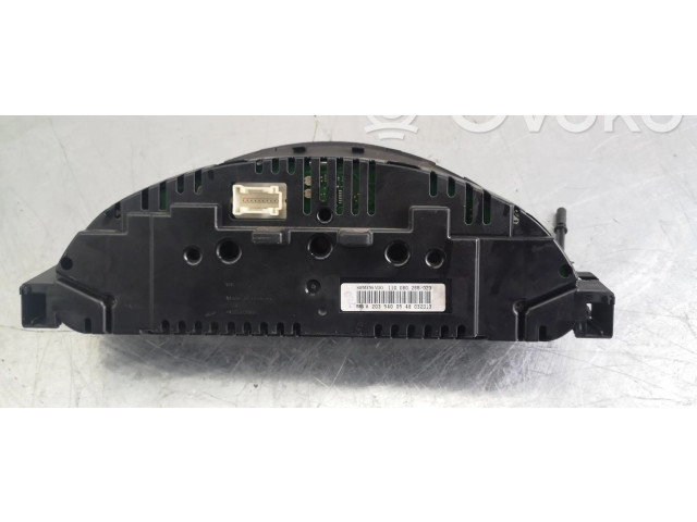 Přístrojová deska  Mercedes-Benz C W203  A2035400548  
