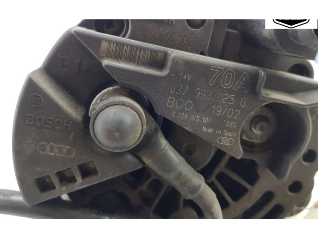 Генератор 037903025G, 037903025G   Volkswagen Polo      