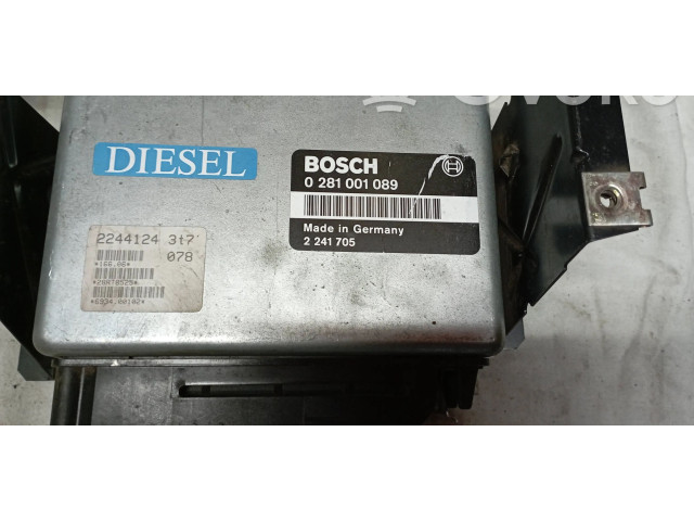 Řídící jednotka 0281001089, 2241705   BMW 3 E30 1991