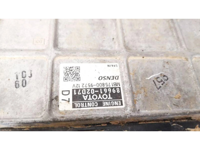 Řídící jednotka 8966102d71   Toyota Auris 150 2007