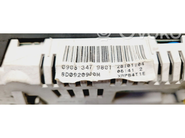 Pojistková skříňka Комплект зажигания 038906019AN, 0281010094   Audi A4 S4 B5 8D 1998