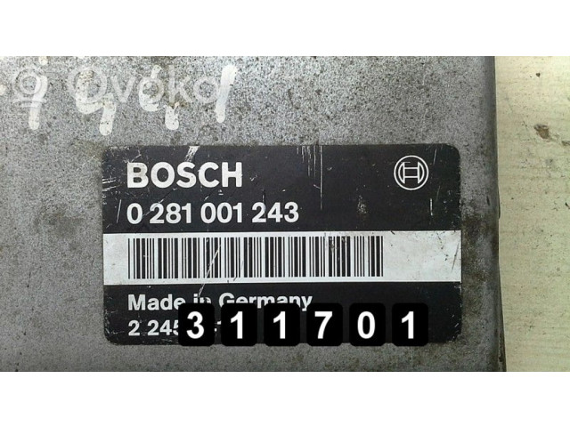 Řídící jednotka 0281001243   BMW 5 E34 1995