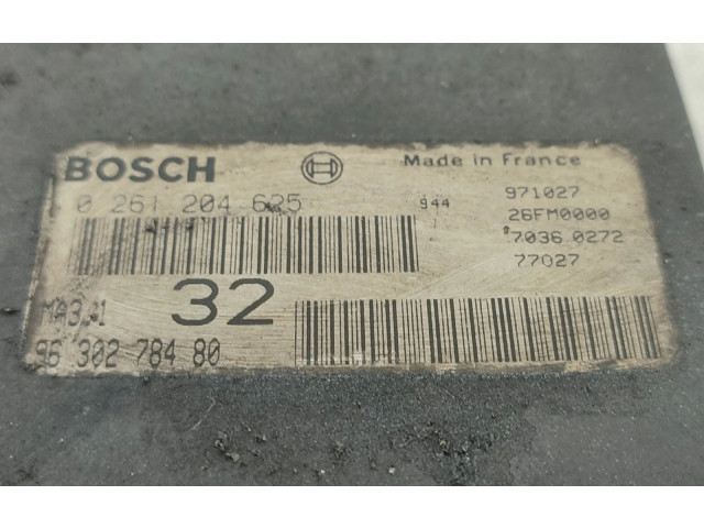 Řídící jednotka 0261204625, 70360272   Peugeot 106 1997