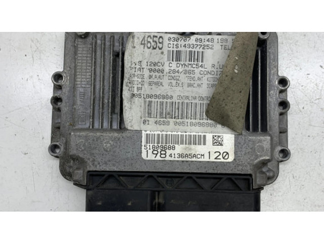 Řídící jednotka 51809688, 00518096880   Fiat Bravo 2008