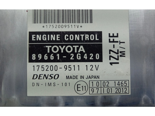 Řídící jednotka 89661-2G420, 89661-2G420   Toyota Celica T230 2003