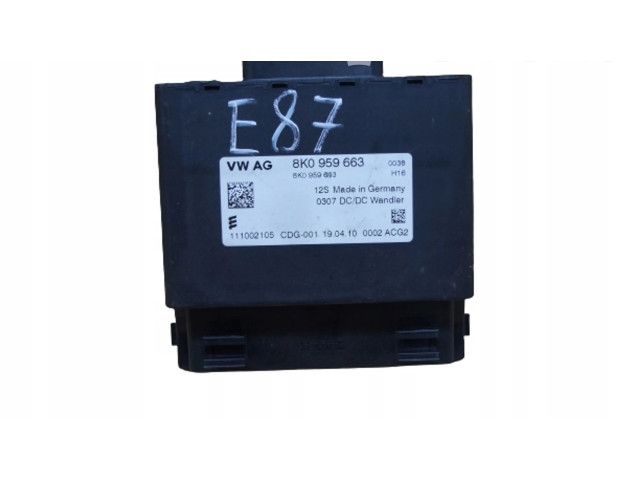 Блок управления коробкой передач 8K0959663   Audi A6 S6 C7 4G