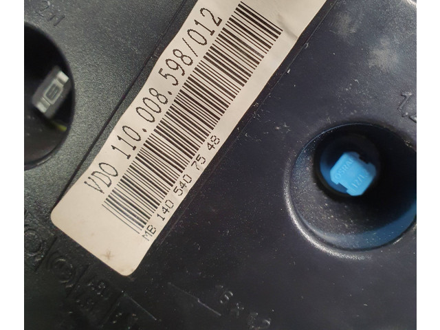 Přístrojová deska  Mercedes-Benz S W140 1995 1405407548, 110008598012  