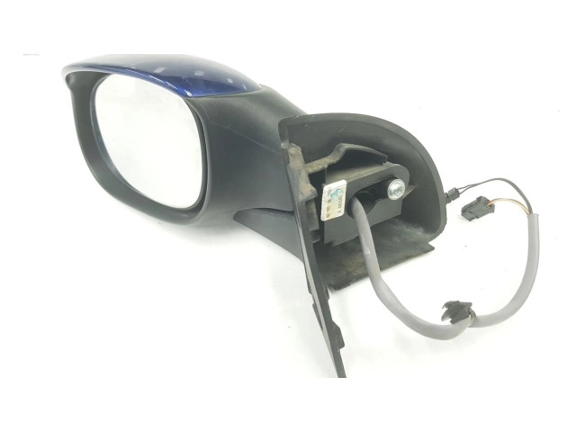 Zpětné zrcátko  levé Peugeot 1007 2006  8153WQ, COLORAZULOSCUROKPL  
