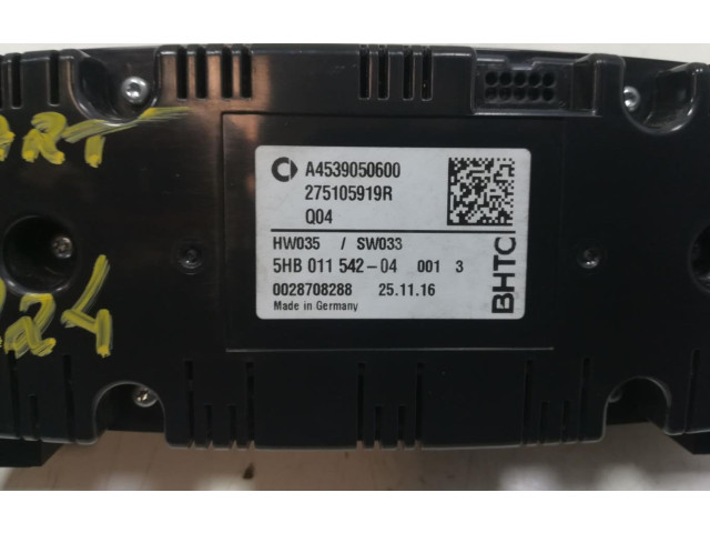 Блок управления климат-контролем A4539050600   Smart ForFour I