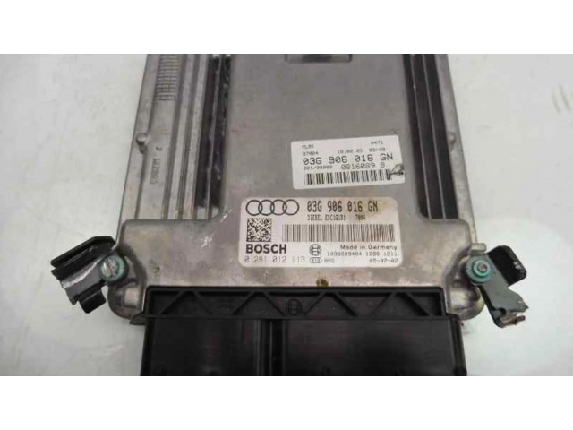 Блок управления двигателя 03G906016GN, 0281012113   Audi A4 Allroad