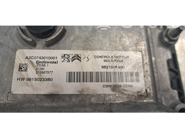 Řídící jednotka 9815023380   Peugeot 2008 II 2021