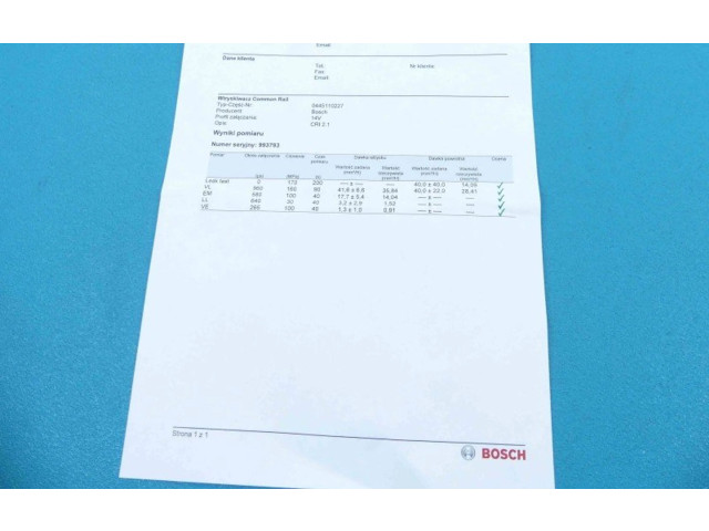 Vstřikovač 0445110227, IMPRK993793   Toyota Corolla E140 E150     