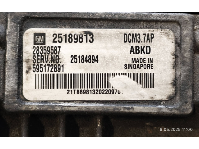 Řídící jednotka 25189813, 25184894   Opel Antara 2012