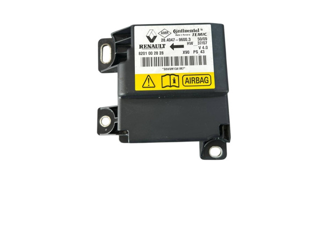 Блок подушек безопасности 28404796003, 8201002828   Dacia Sandero