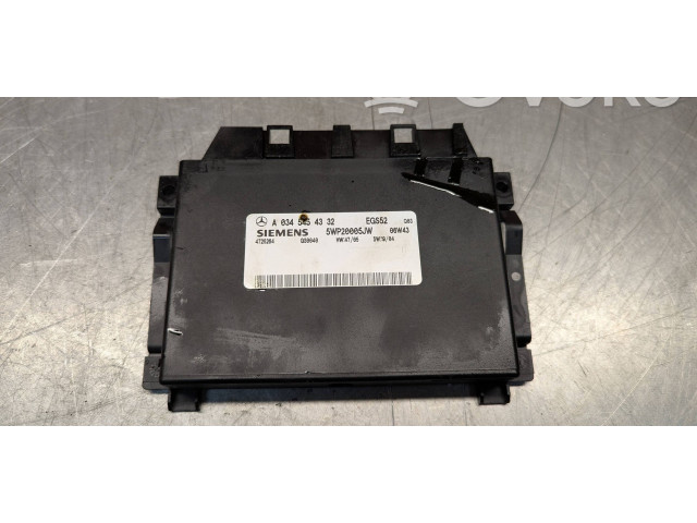 Блок управления коробкой передач A0345454332, 4725264   Mercedes-Benz C W203
