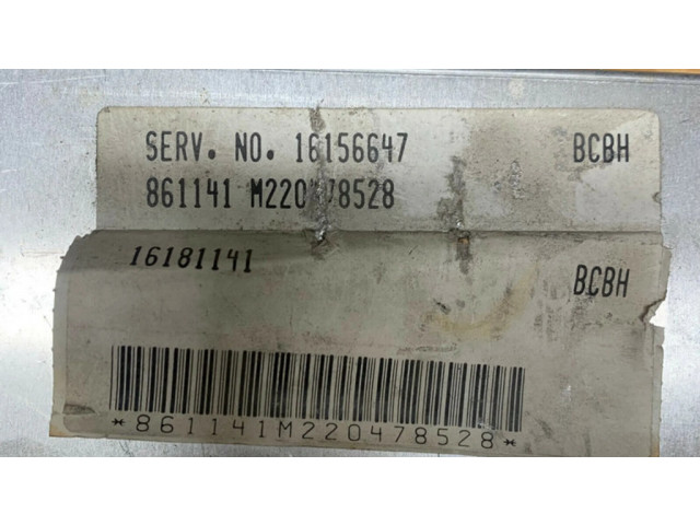 Řídící jednotka 16156647   Chevrolet Blazer S10 1995