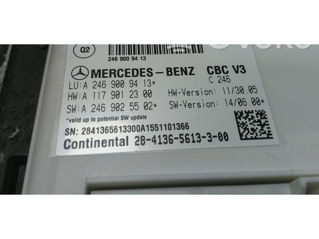 Pojistková skříňka Řídící jednotka BSM A2469009413, A1569003203   Mercedes-Benz GLA W156 2015