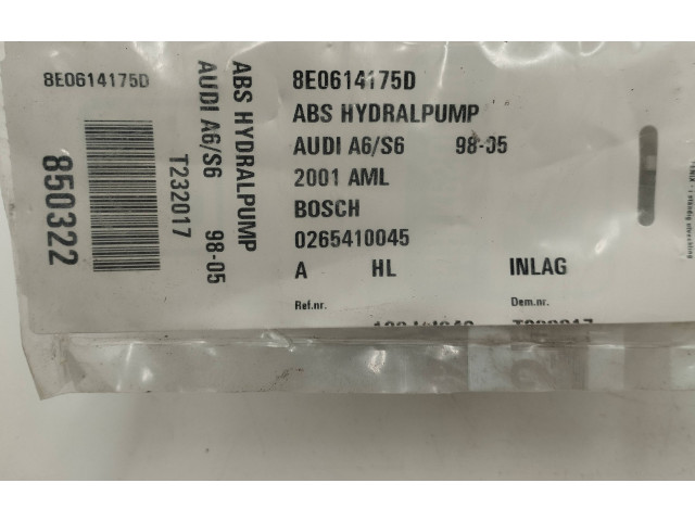 Jednotka ABS 8E0614175D, 026541004   Audi A6 S6 C5 4B 2001