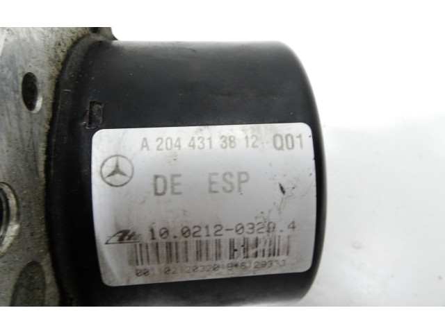 Jednotka ABS A2044313812, A2045455232   Mercedes-Benz C W204 2008