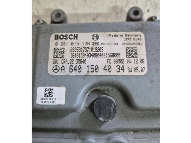 Řídící jednotka A6401504034, 1039S24791   Mercedes-Benz B W245 2008