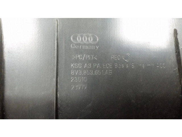 Передняя решётка Audi A3 S3 8V 2013-2019 года 8V3853651AB      