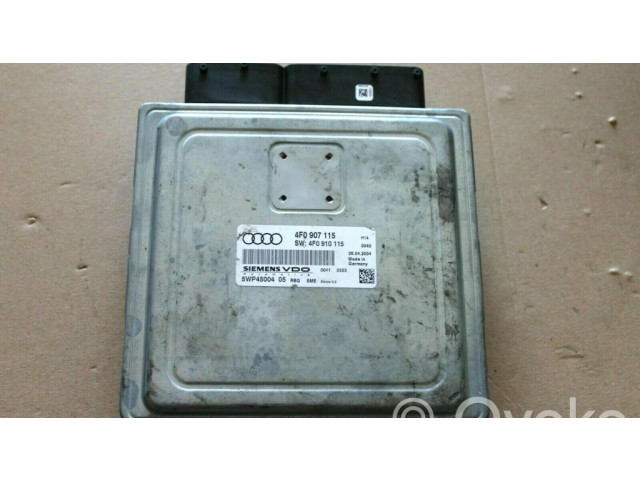 Блок управления двигателя 4F0907115, 4F0910115   Audi A6 S6 C6 4F