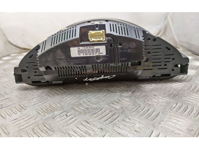 Přístrojová deska  Mercedes-Benz CLK A209 C209 2007 A2095405647  
