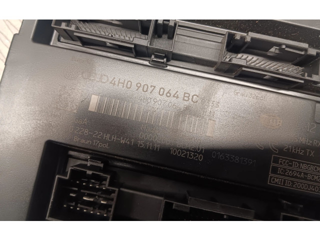 Блок комфорта 4H0907064BC   Audi A6 S6 C7 4G   