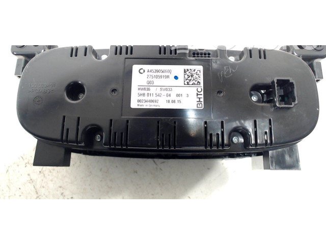 Блок управления климат-контролем A4539050600   Smart ForFour II W453