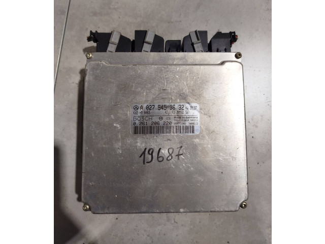 Блок управления двигателя a0275453632, 0261206220   Mercedes-Benz CLK A208 C208