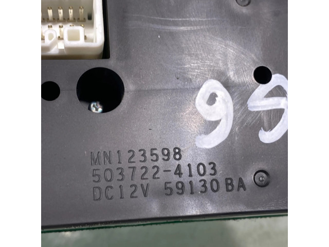 Блок управления климат-контролем Mn123598, 5037224103   Mitsubishi L200