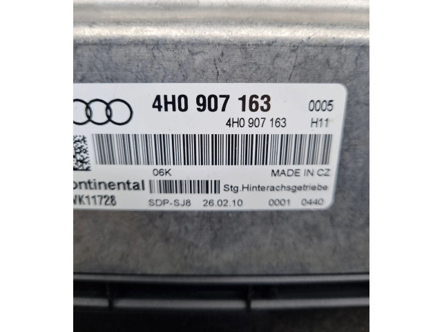Блок управления редуктора коробки передач (раздатки) 4H0907163   Audi A8 S8 D4 4H