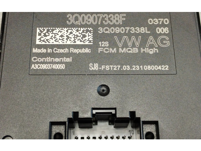 Модуль управления gateway  3Q0907338F, 3Q0907338L   Volkswagen Arteon 