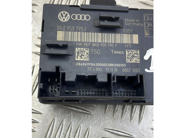 Блок управления дверью 8K0959795F, 8K0959795   Audi Q5 SQ5