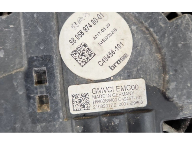 Комплект вентиляторов     9805897480, IMPRK1403129    Toyota Proace 