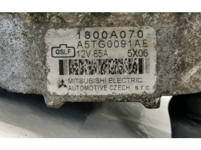 Генератор 1800A070, A5TG0091AE   Mitsubishi Colt      