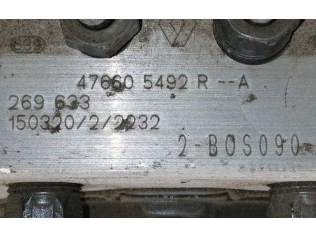 Jednotka ABS 476605492RA, 269633   Renault Captur 2015