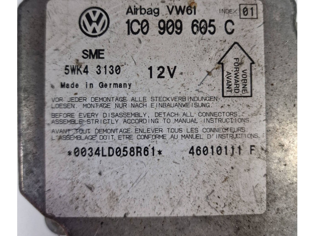Блок подушек безопасности 1C0909605C, 46010111F   Volkswagen PASSAT B5.5