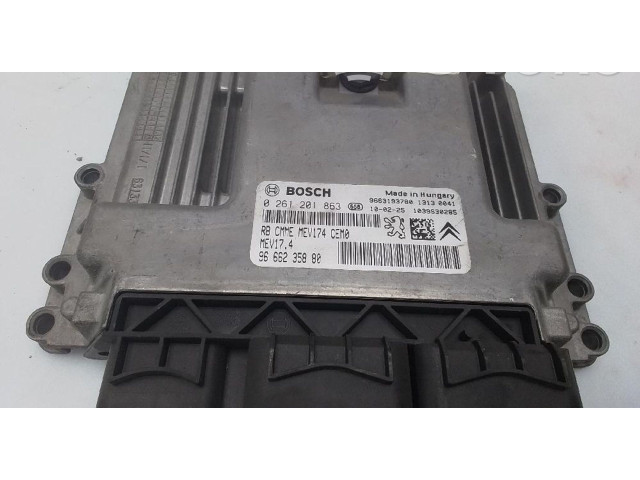 Řídící jednotka 9666235880   Peugeot 207 2006