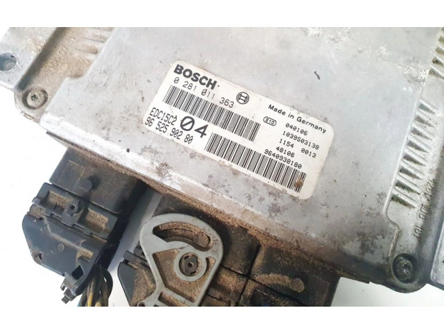 Řídící jednotka 0281011363, 9640938180   Peugeot 807 2002