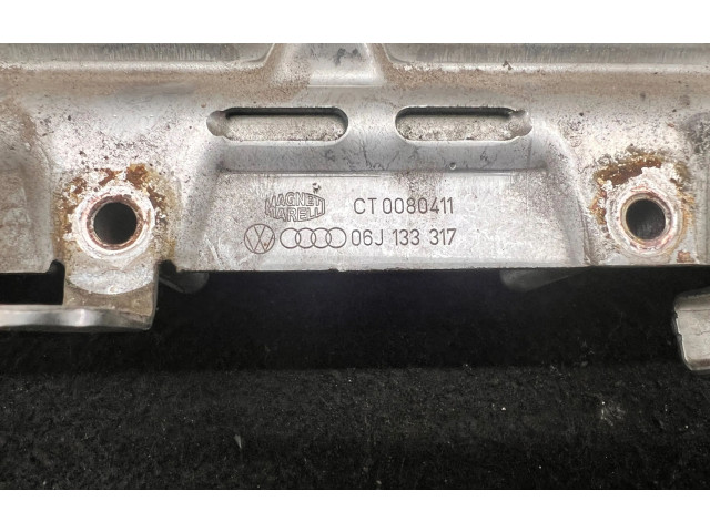 Топливная рампа 06J133317   Audi A3 S3 A3 Sportback 8P   для двигателя BZB